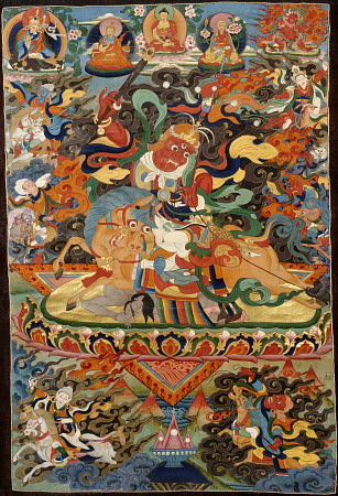 A Tibetan Thang od 