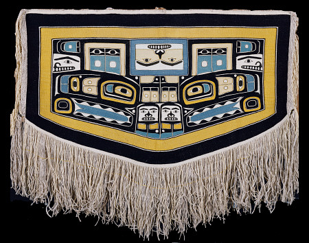A Tlingit Ceremonial Dance Blanket od 