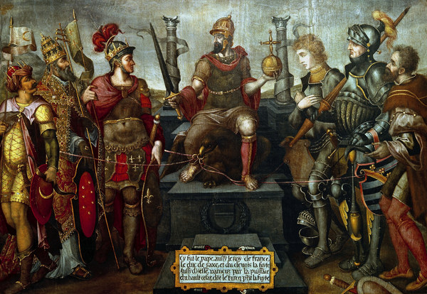 Allegorical Painting , Empire Charles V od 