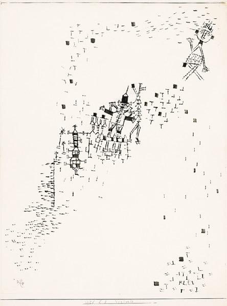 Astray, 1925 (ink transfer and brush & black ink on paper)  od 