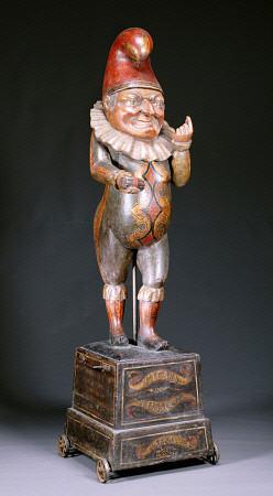 A Carved Cigar Store Figure Of ''Punch''