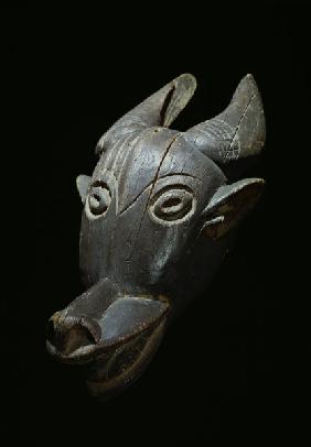 Animal Mask / Bamileke, Gabun / Wood