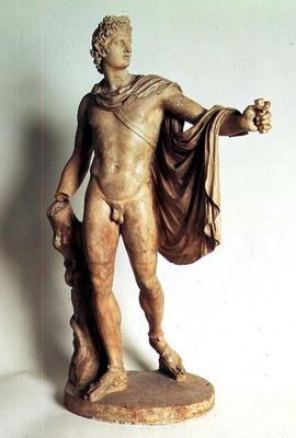 Apollo Belvedere by Camillo Rusconi (1658-1728) (marble) od 