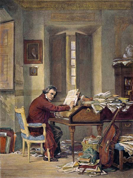 Beethoven Composing , Schloesser od 
