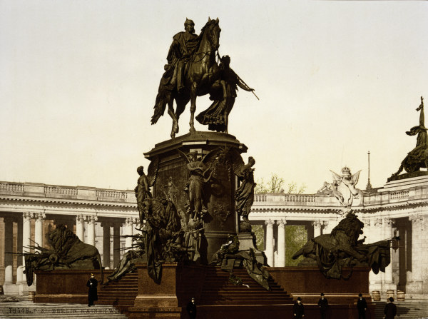 Berlin, Denkmal Kaiser Wilhelms / Foto od 