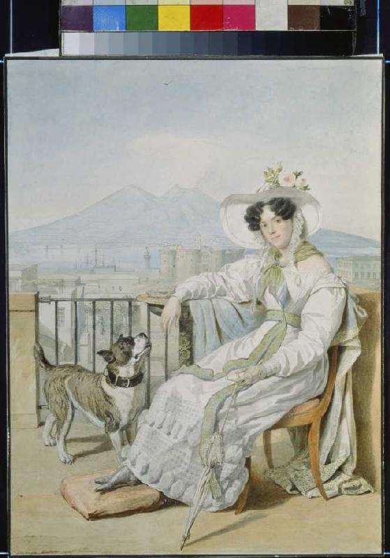 Bildnis der Prinzessin Natalie Golitsin (1794-1890) od 
