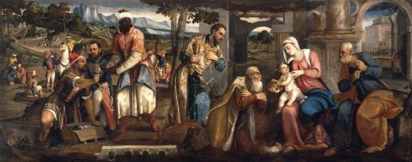 Bonifazio Veronese / Adoration of Kings od 