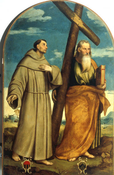 Bonifazio Veronese /St.Francis & Andreas od 