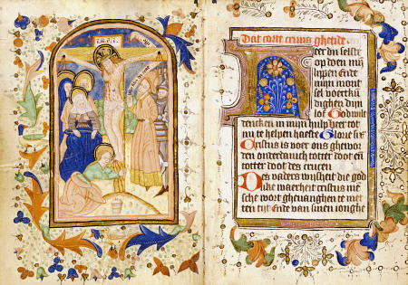 Book Of Hours, In Dutch, Depicting Crucifixion Of Christ od 