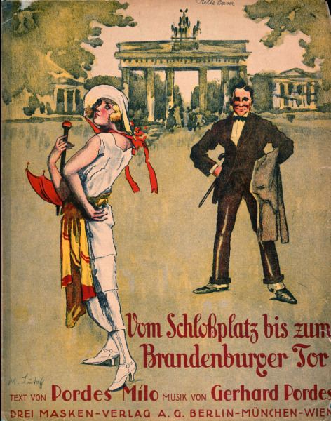 Brandenburg Gate , title page od 