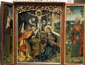 Barbian / Altar w.Annunciation.../ C15th