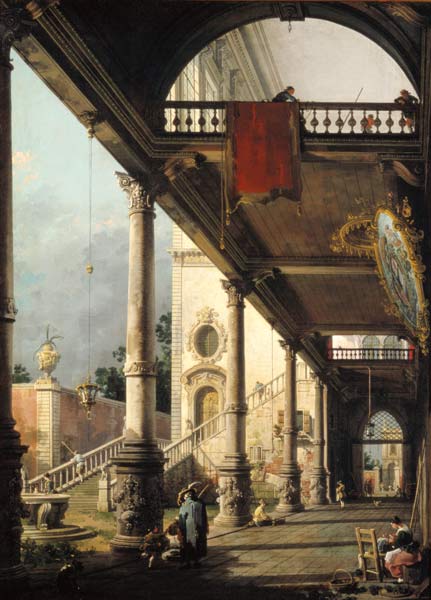 Canaletto / Capricio / Paint./ 1765 od 