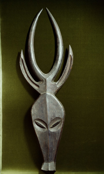 Congo, Kwele, animal mask / wood od 