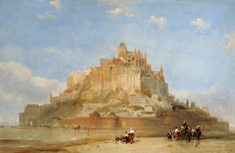 Mont St Michel From The Sands od 