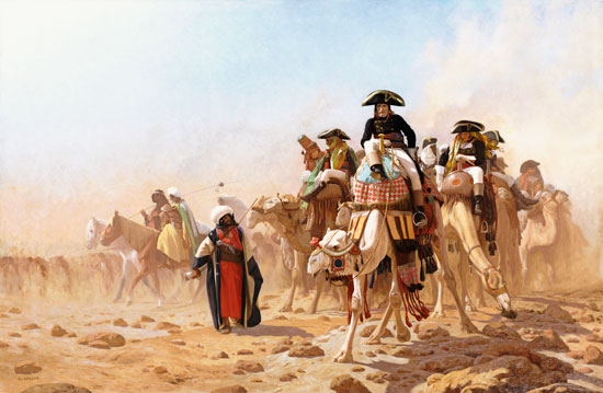 Napoleon And His General Staff In Egypt od 