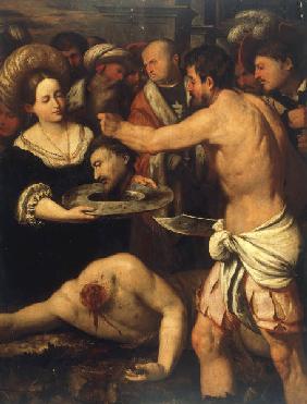 C.Piazza / Beheading of John Bapt./ 1526