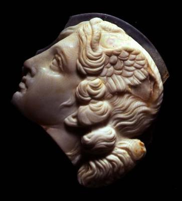 Cameo fragment of the head of Medusa od 
