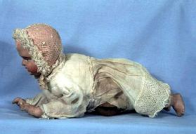 'Creeping Baby' clockwork doll, 1871