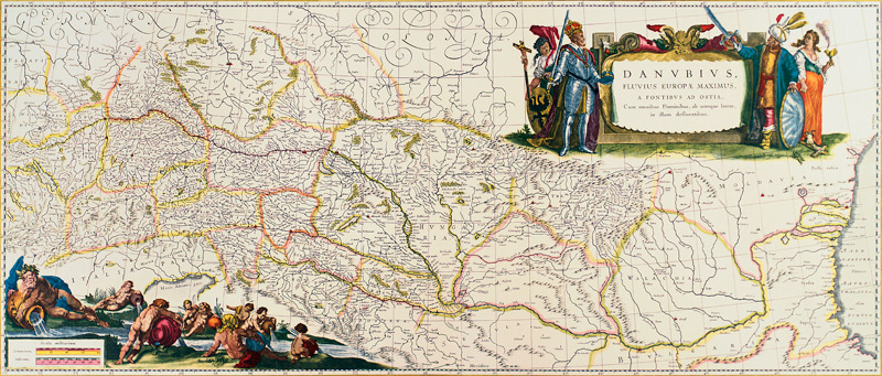 Danube , Map od 