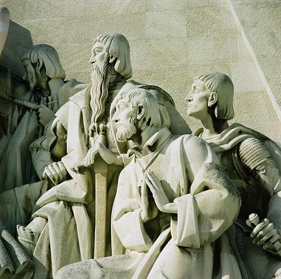 Detail of the Monument to the Discoveries od 