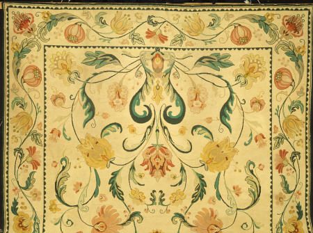 Detail From A Large Portuguese Needlework Carpet od 