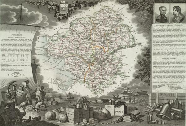 D?Špart.Loire-Inf?Šrieure , Map od 