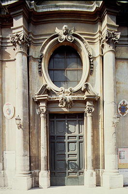 Door of the Tempietto, designed by Donato Bramante (1444-1514) 1508-12 (photo) od 