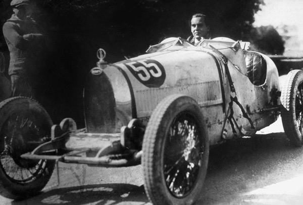 Ettore Bugatti Italian car manufacturer od 