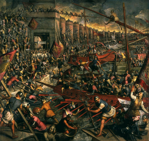 Conquest of Constantinople / Tintoretto od 