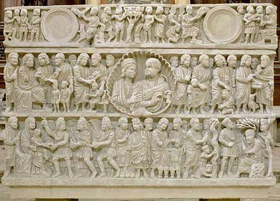 Early Christian sarcophagus (marble) od 