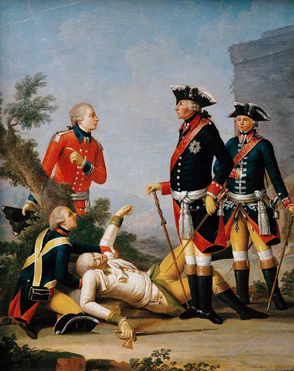 Frederick II honours fallen soldier od 