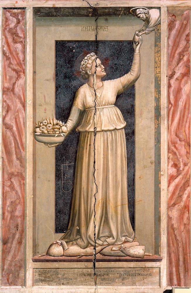 Giotto, La Charite od 