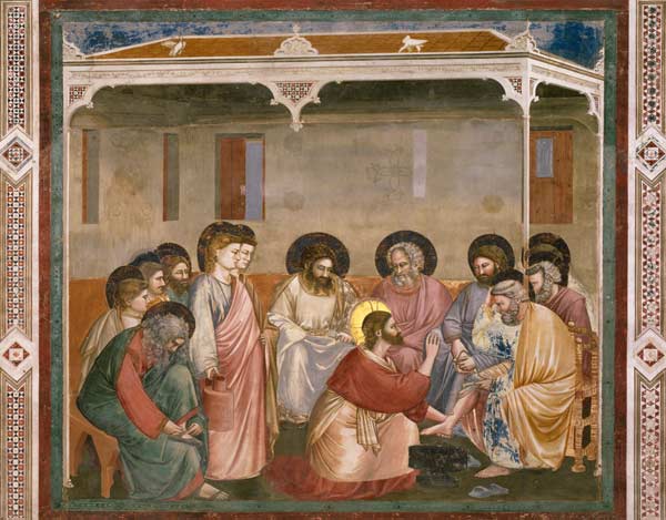 Washing of the Feet / Giotto / 1303/05 od 