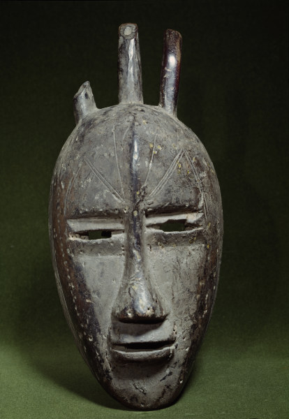 Gehoernte Maske, Bamana, Mali / Holz od 