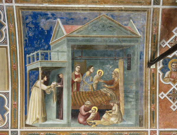 The Birth of Mary / Giotto / c.1303/10 od 