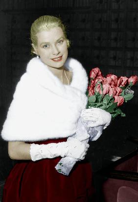 Grace Kelly at Cannes film festival