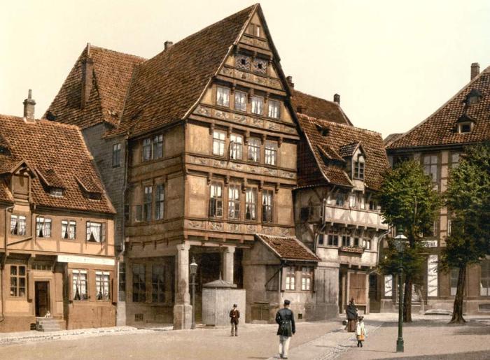 Hildesheim, Andreasplatz, Pfeilerhaus od 