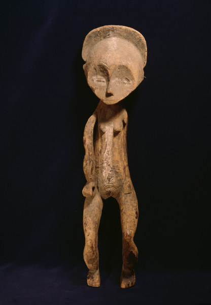 Haengende Figur, Mbole, Kongo / Holz od 