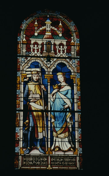 Henry the Lion , Stained window od 
