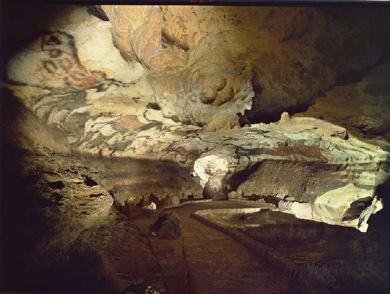 Höhle von Lascaux,  Saal der Stiere od 