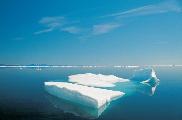 Ice-floe, Baffin Island (photo)  od 