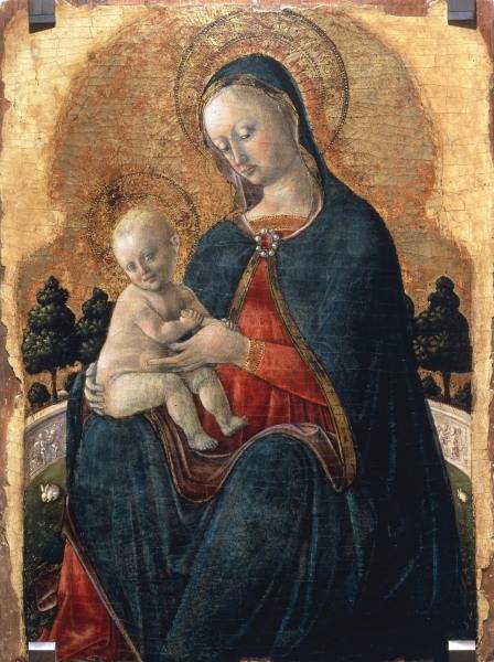 Mary with Child / Ital.Paint./ C15th od 