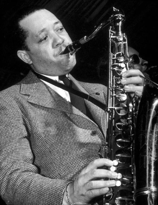 Jazz saxophonist Lester Young od 