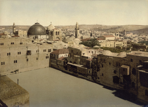 Israel, Jerusalem, The Pool of Hezekiah od 