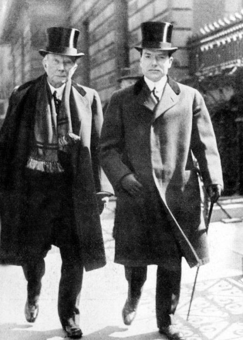 John Davidson Rockefeller American industrialist here with his son John Davidson Rockefeller Jr od 