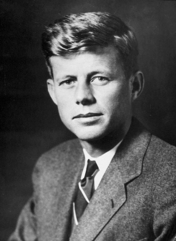 John Fitzgerald Kennedy future American President od 