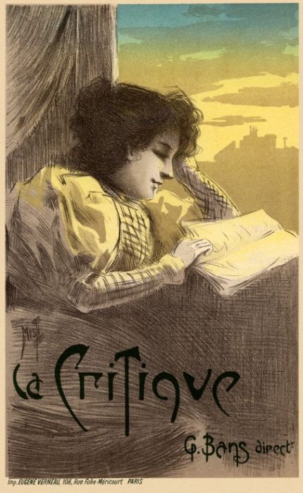Journal La Critique (Poster) od 