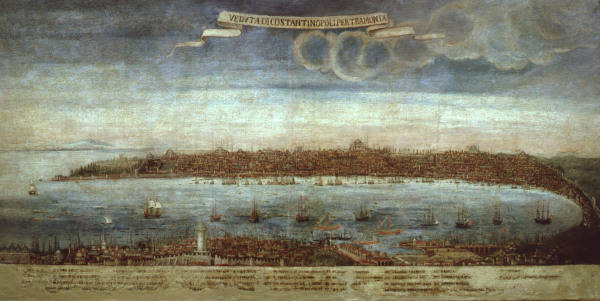 Constantinople / Painting 16th century od 