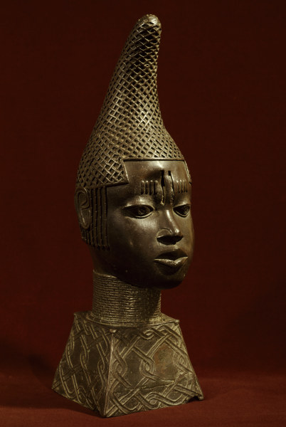 Kopf, Benin, Nigeria / Bronze od 