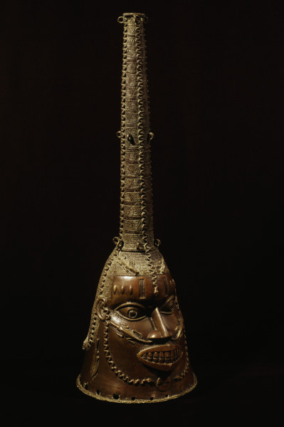 Kopfmaske, Benin, Nigeria / Bronze od 
